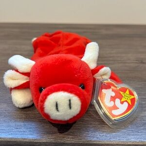 Beanie Baby Snort the Bull 1995